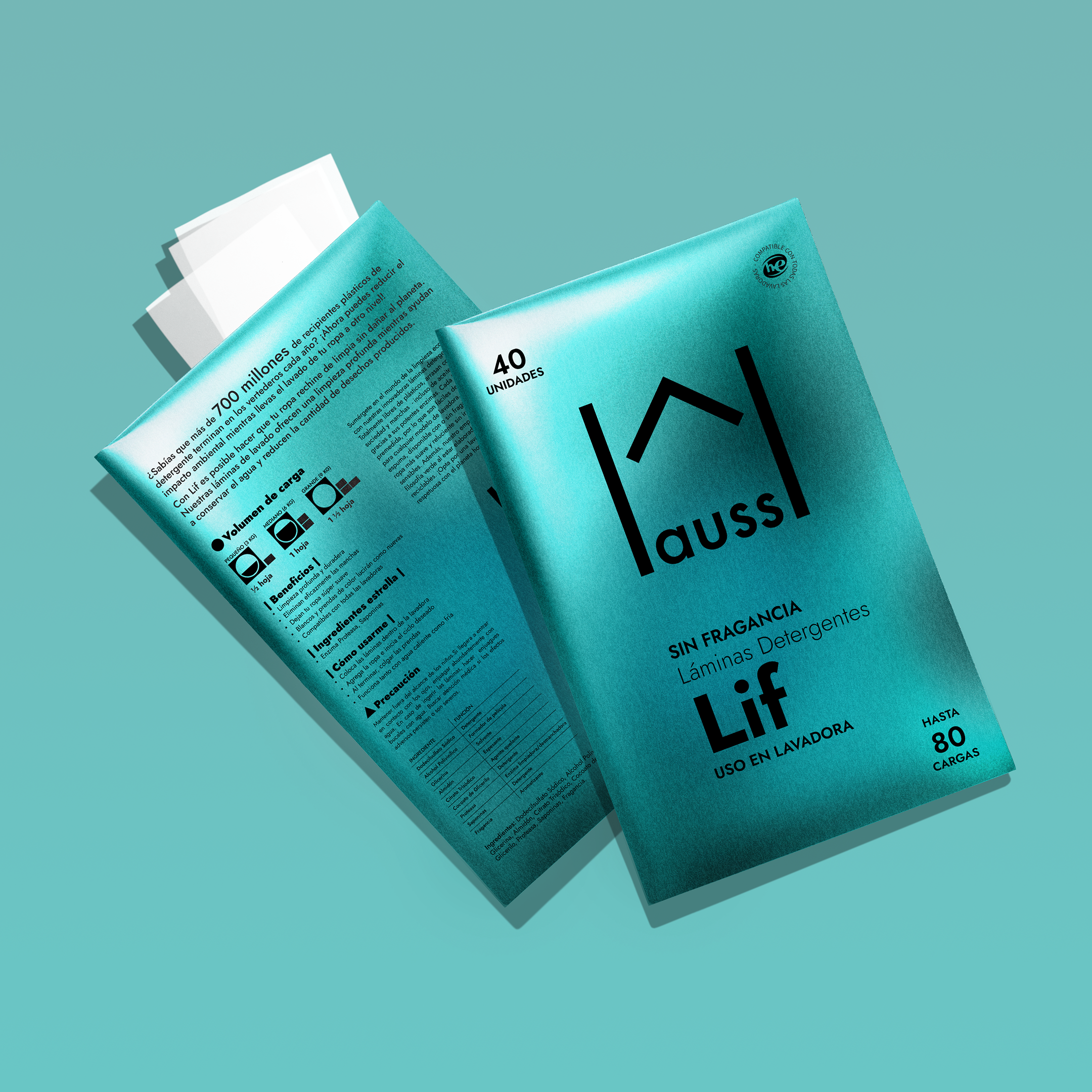 Láminas Detergentes