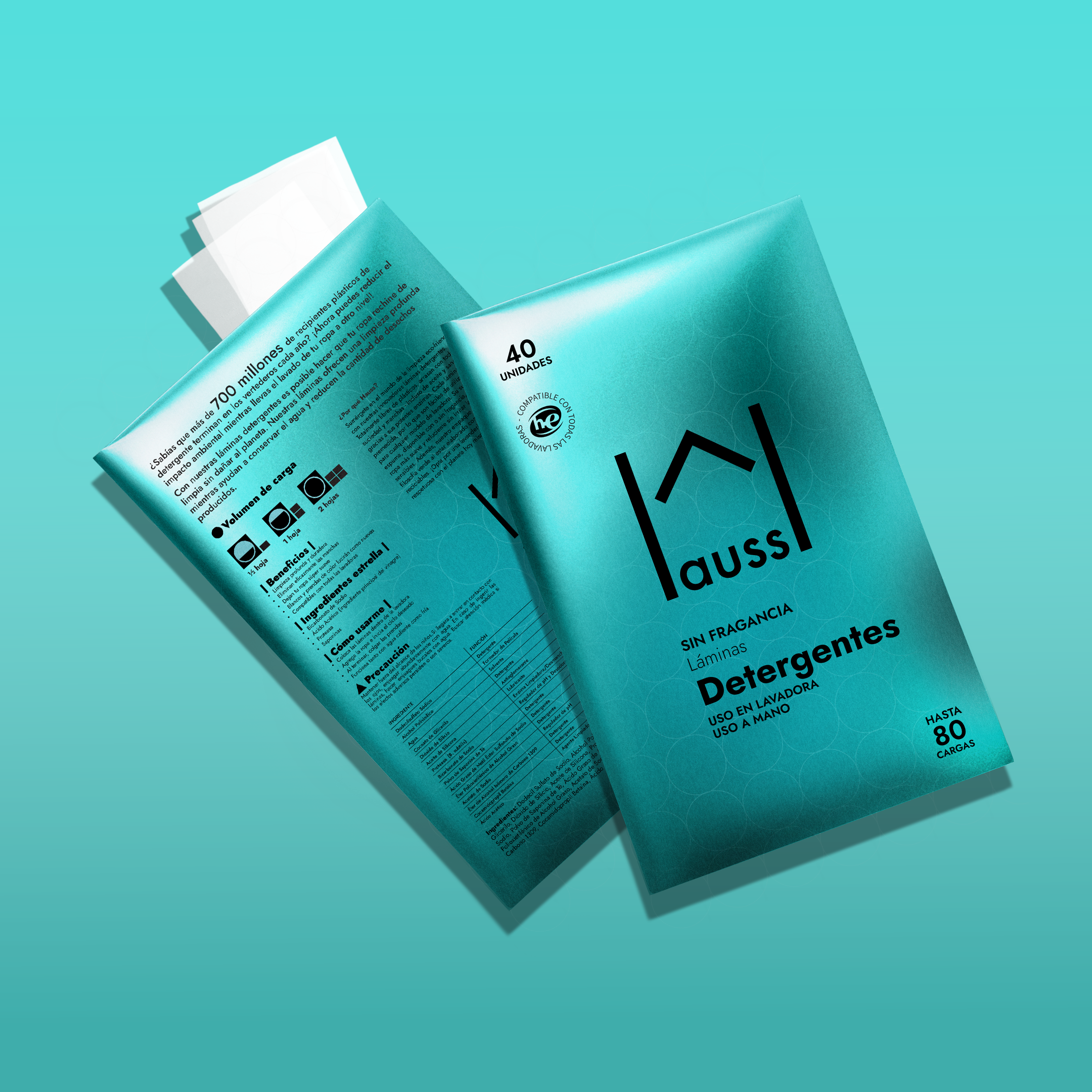 Láminas Detergentes